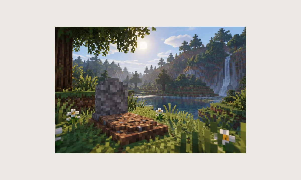 GraveStone Mod grave scene for installation guide